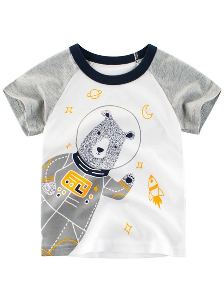 UNISEX Bear Cartoon T-shirt