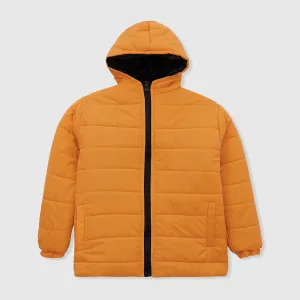 Unisex Kids Premium Quality Puffer Zipper Hoodie Jacket