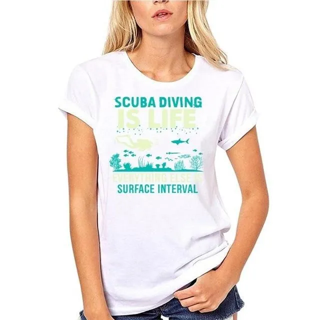 Unisex Scuba diving T-Shirt | Scuba Diving Is Life