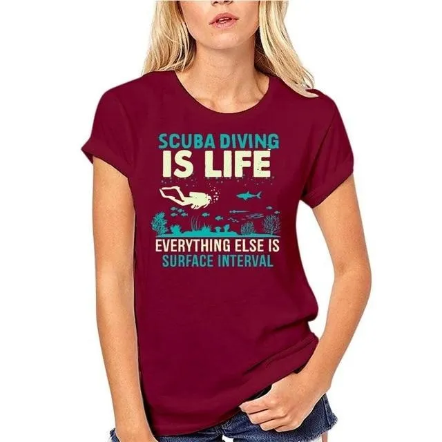 Unisex Scuba diving T-Shirt | Scuba Diving Is Life