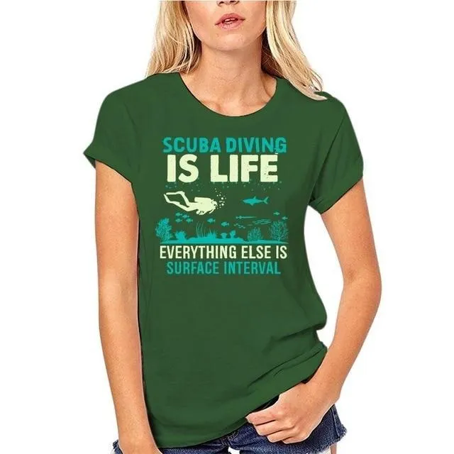 Unisex Scuba diving T-Shirt | Scuba Diving Is Life