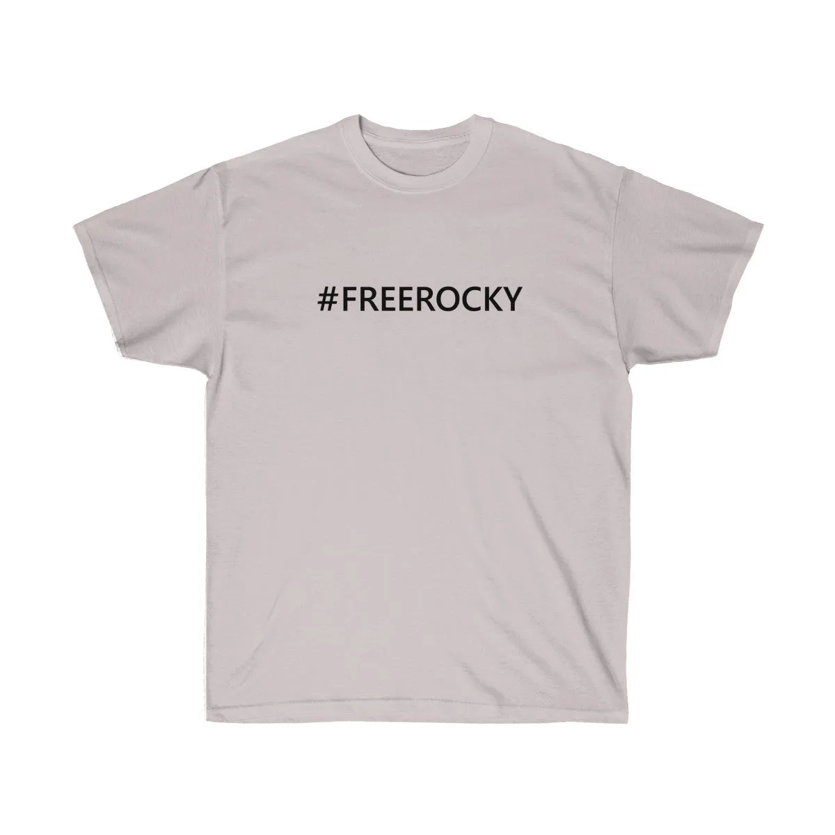 Unisex Ultra Cotton Tee #FREEROCKY T-Shirt