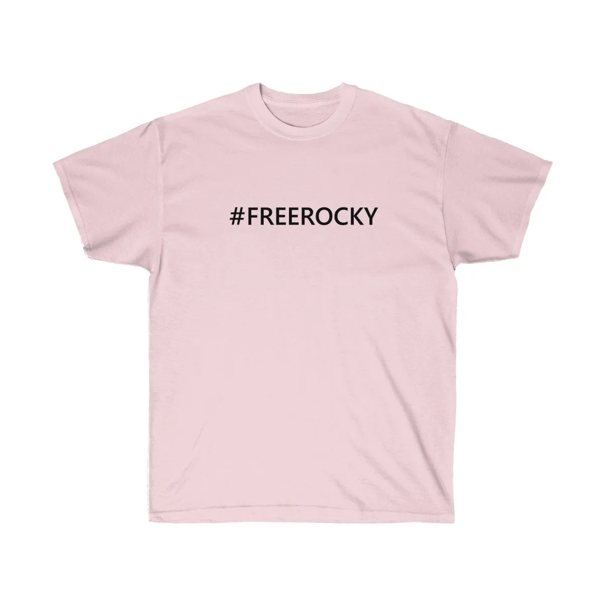 Unisex Ultra Cotton Tee #FREEROCKY T-Shirt