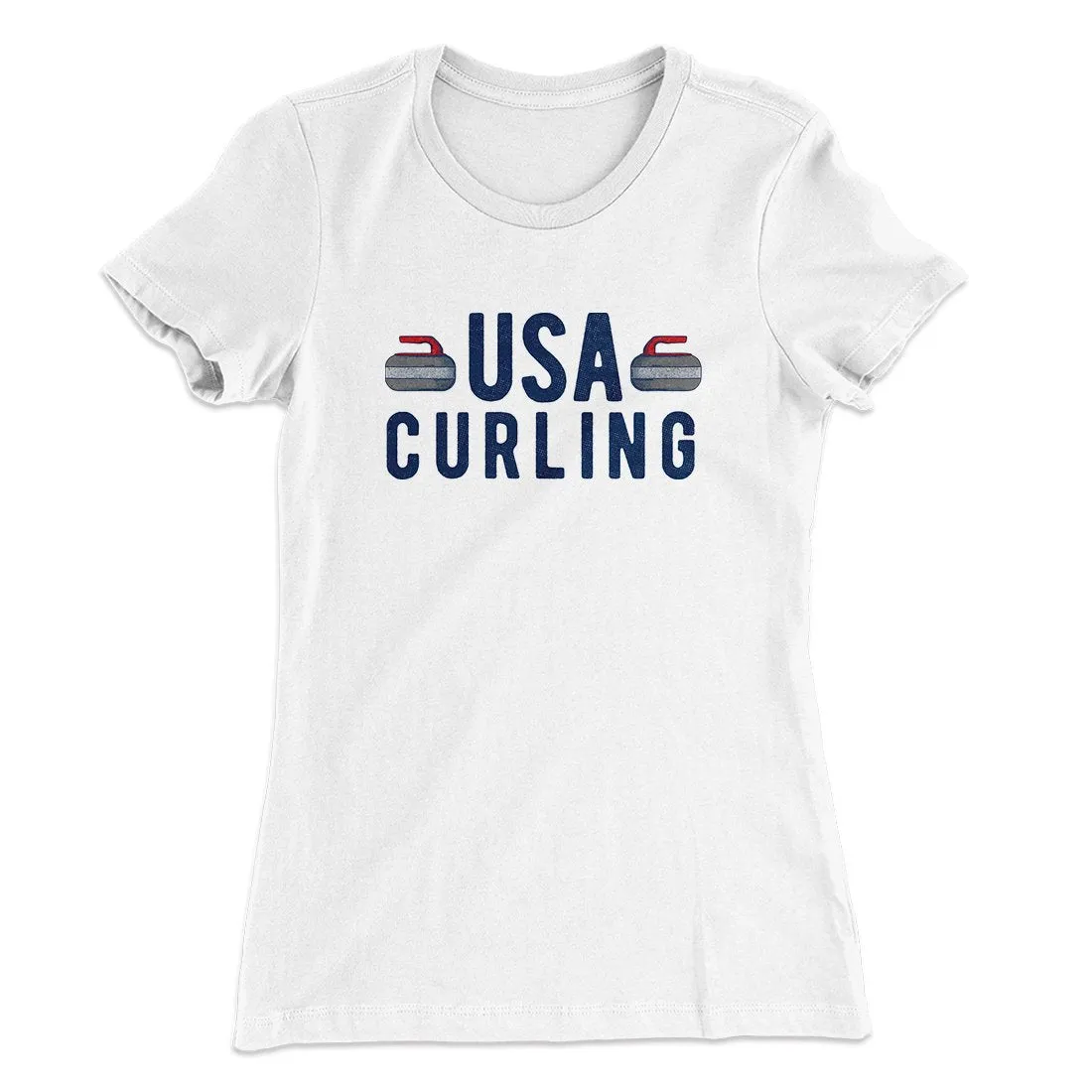 USA Curling Women's T-Shirt