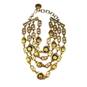Versace Gold Layered Choker