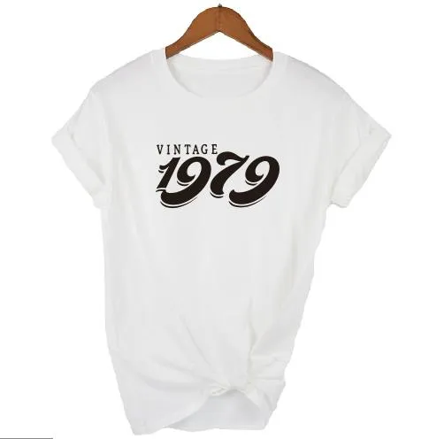 Vintage 1979 Birthday T-Shirt  | 45th Birthday Gift | Short Sleeve