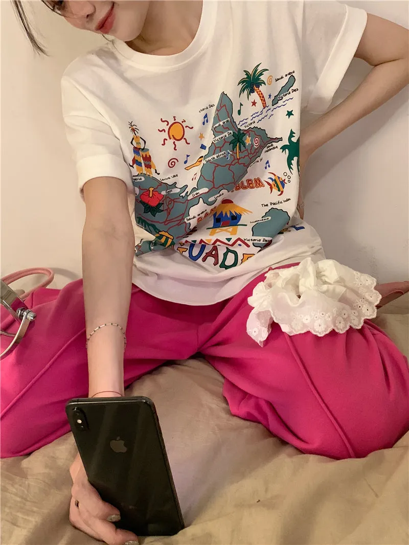 Vintage crew neck T-shirt  UB98008
