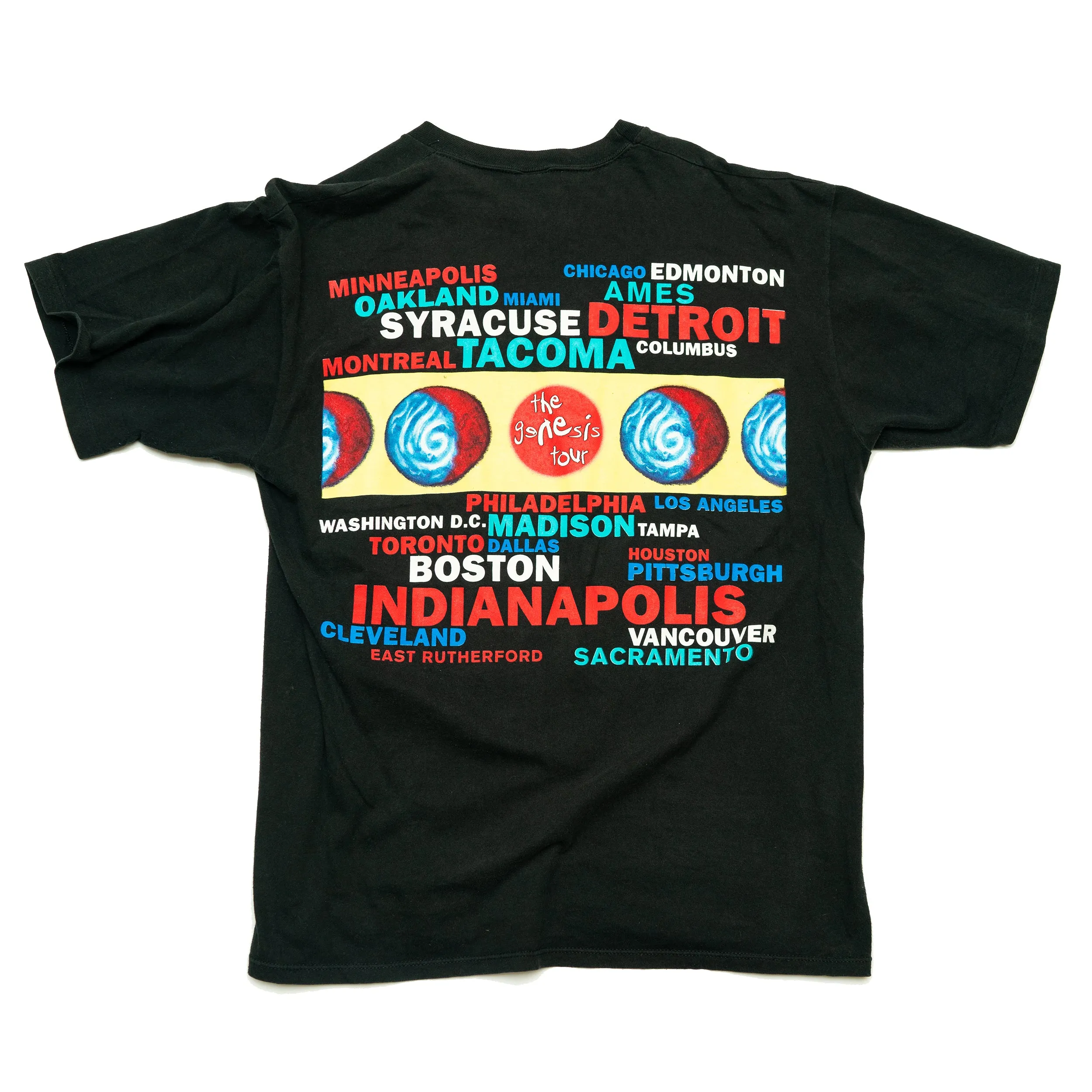 VINTAGE GENESIS "THE GENESIS TOUR" T-SHIRT (Men's XL)