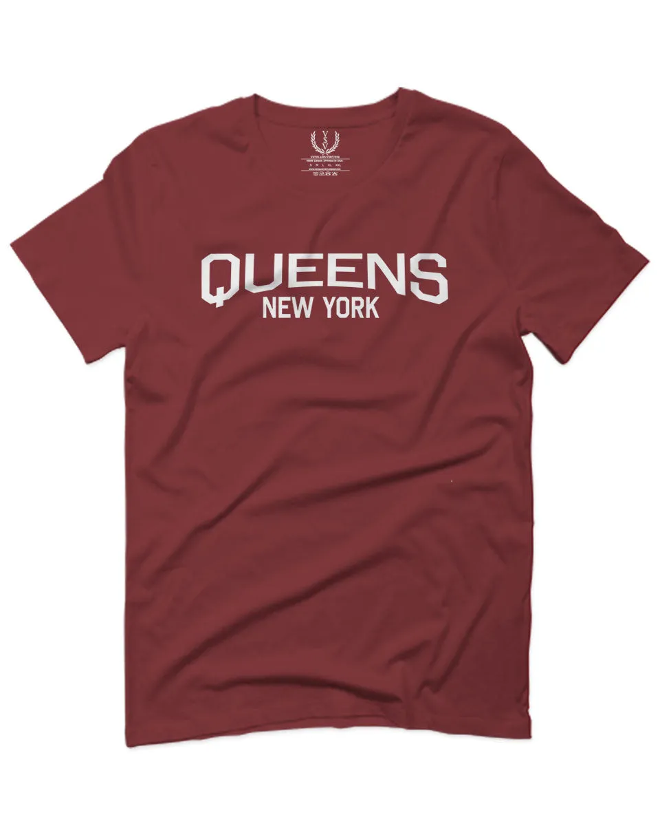 Vintage New York Queens NYC Cool Hipster Street wear For men T Shirt