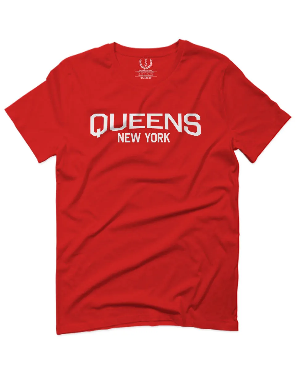 Vintage New York Queens NYC Cool Hipster Street wear For men T Shirt
