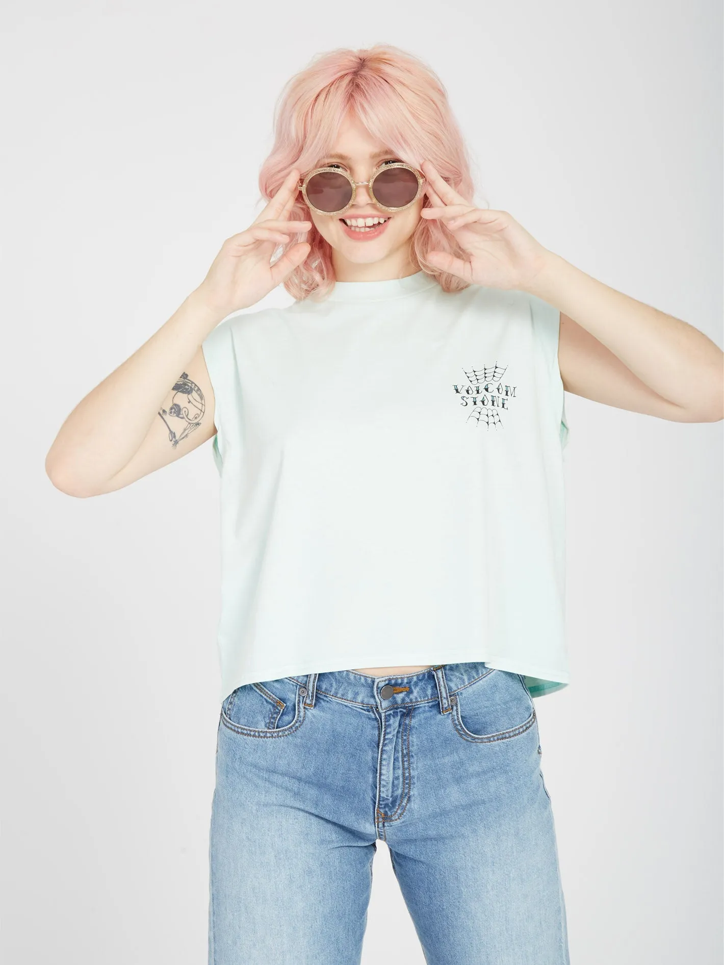 Volnex Tank Top - PALE AQUA