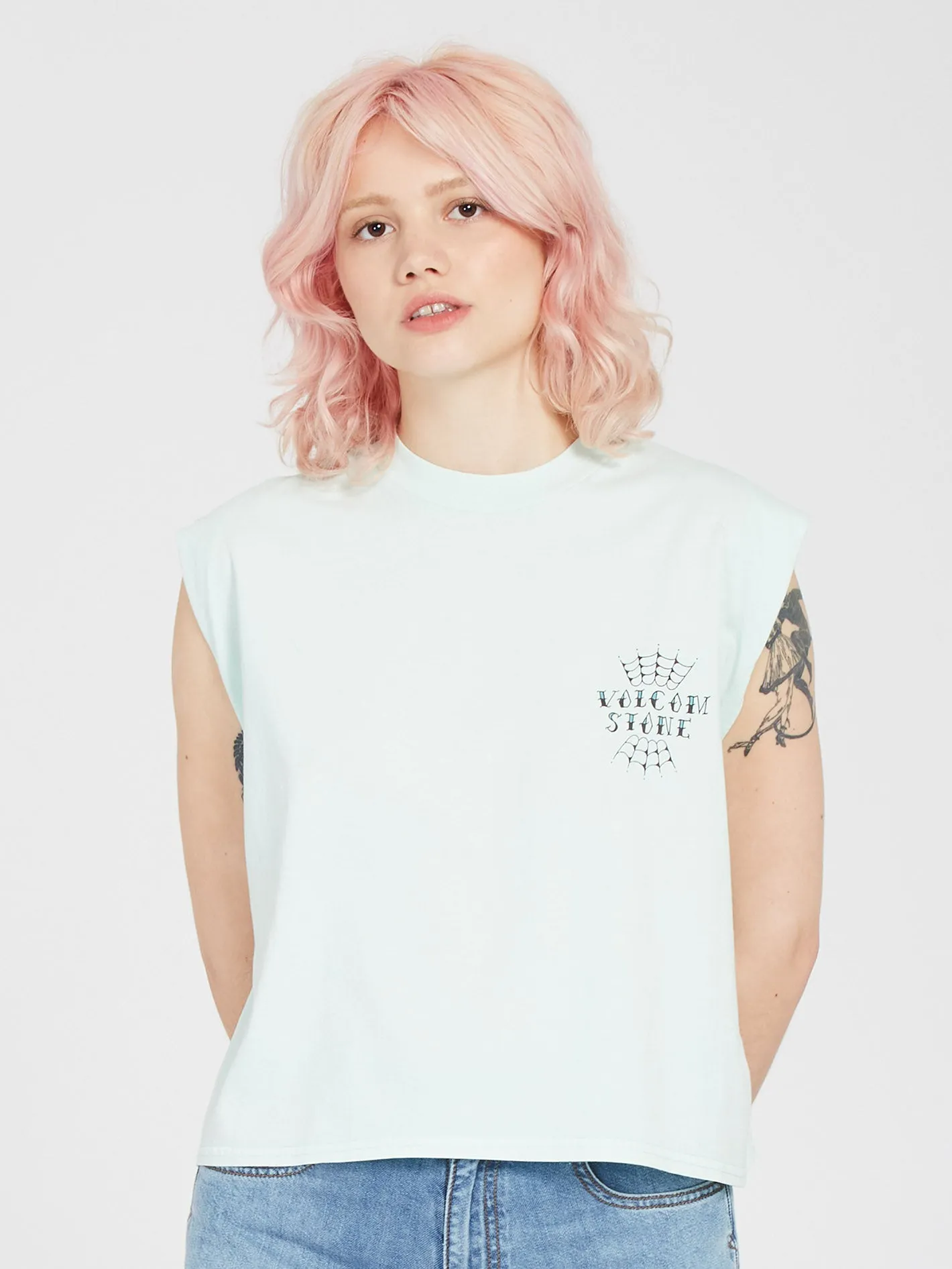 Volnex Tank Top - PALE AQUA