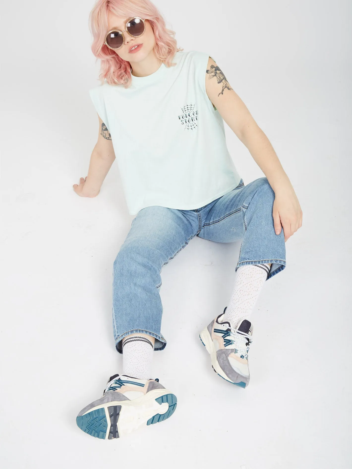 Volnex Tank Top - PALE AQUA