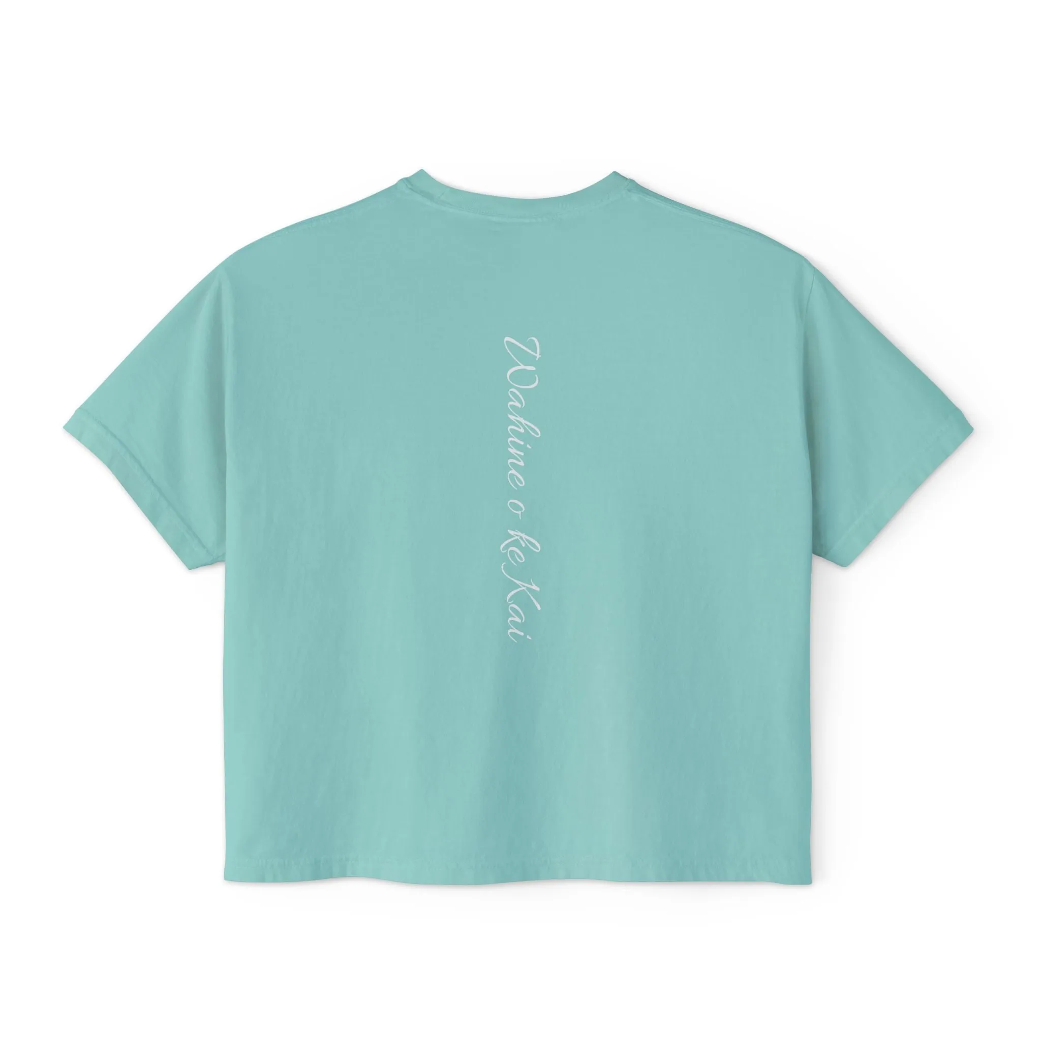 Wahine Quilt Boarder Boxy Tee