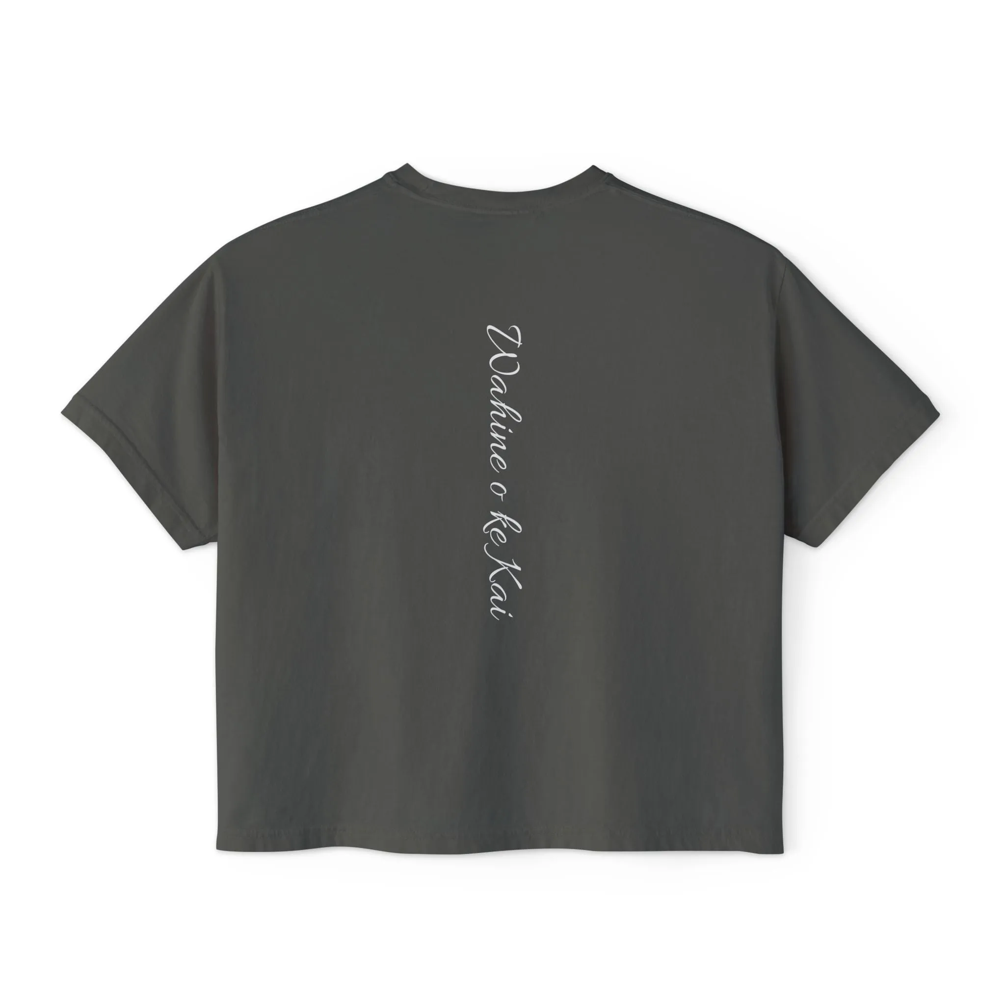 Wahine Quilt Boarder Boxy Tee