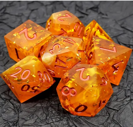 Waning Flames of Summer Sharp Edge Dice