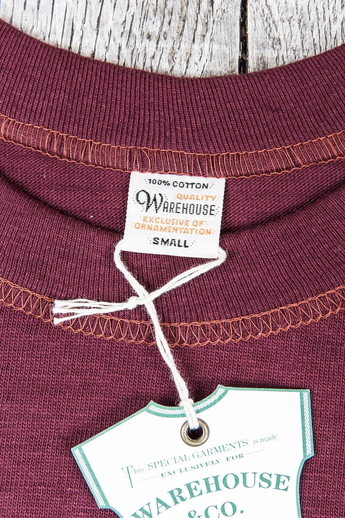 Warehouse & Co Freedom T-shirt Bordeaux