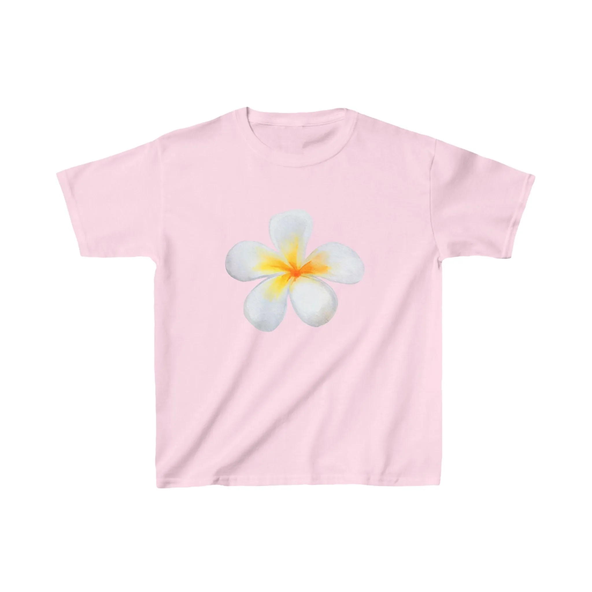 Watercolour Flower Boxy Tee