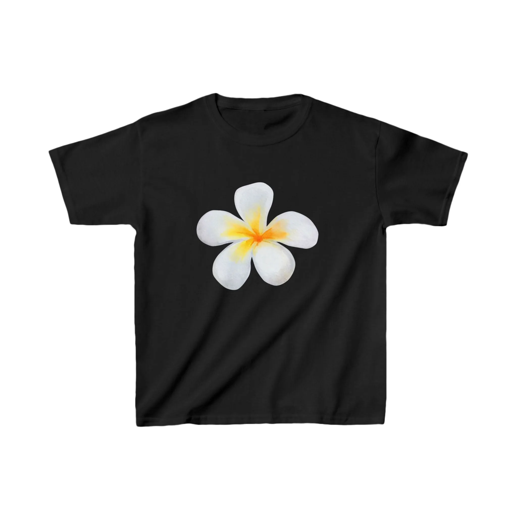 Watercolour Flower Boxy Tee