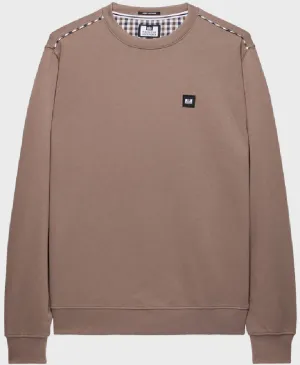 Weekend Offender Vega Sweatshirt Mocha/MidHouseCheck