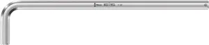 Wera 05022124001 950 L HF L-key, metric, chrome-plated, with holding function, 8 x 200 mm