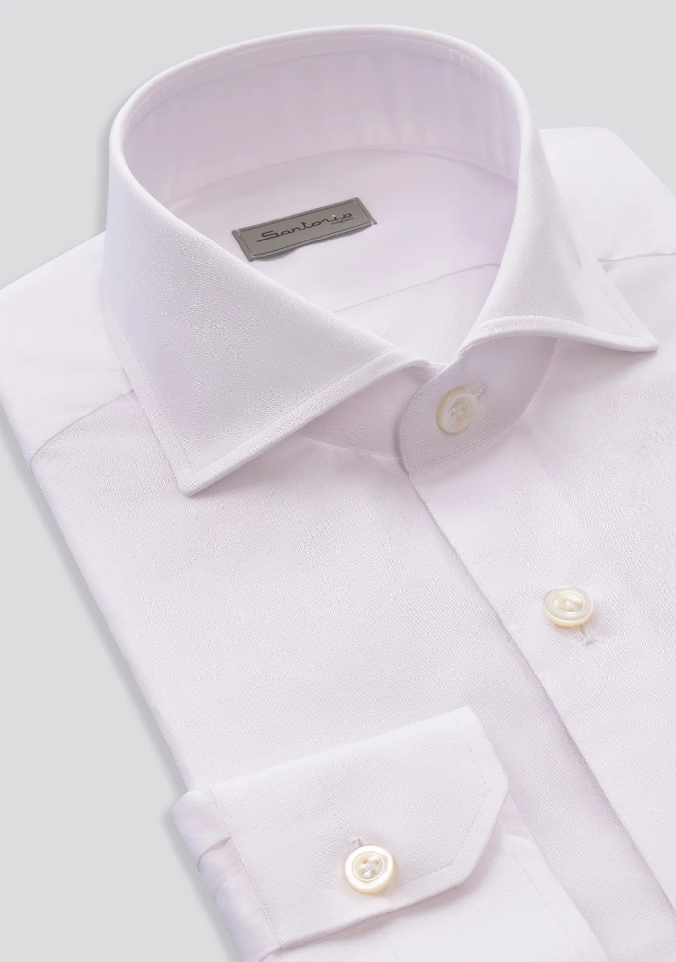 White Cotton Jersey Shirt