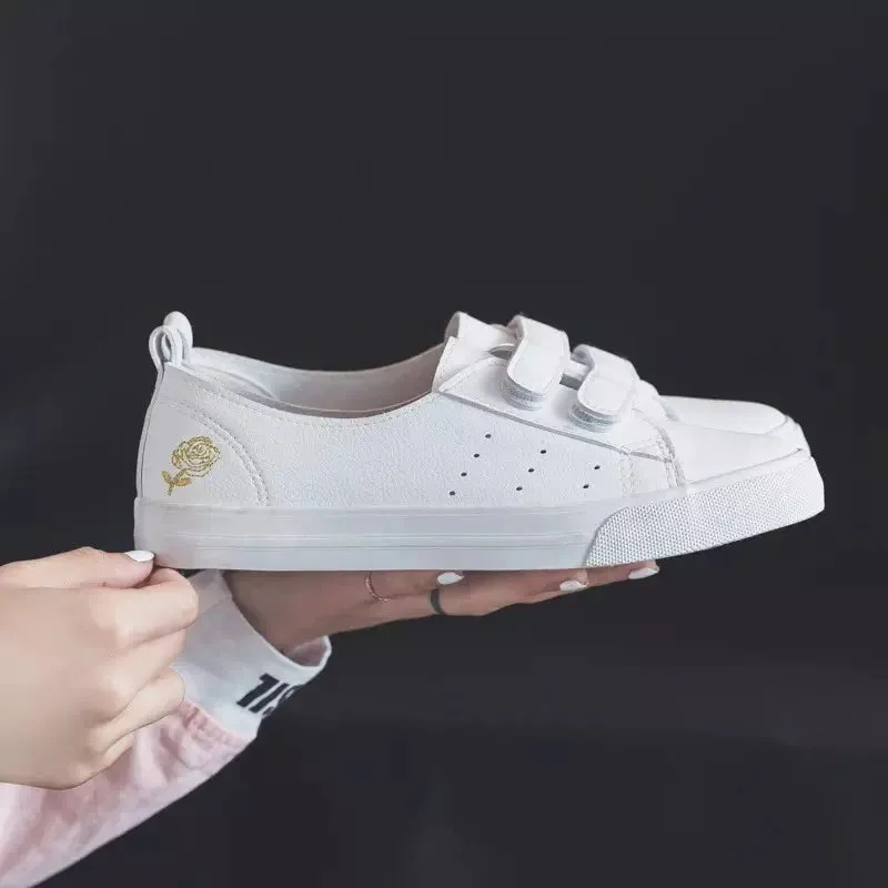 White Scratch Sneakers