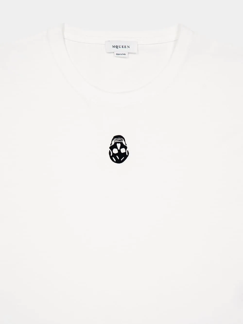 White Skull Cotton T-Shirt