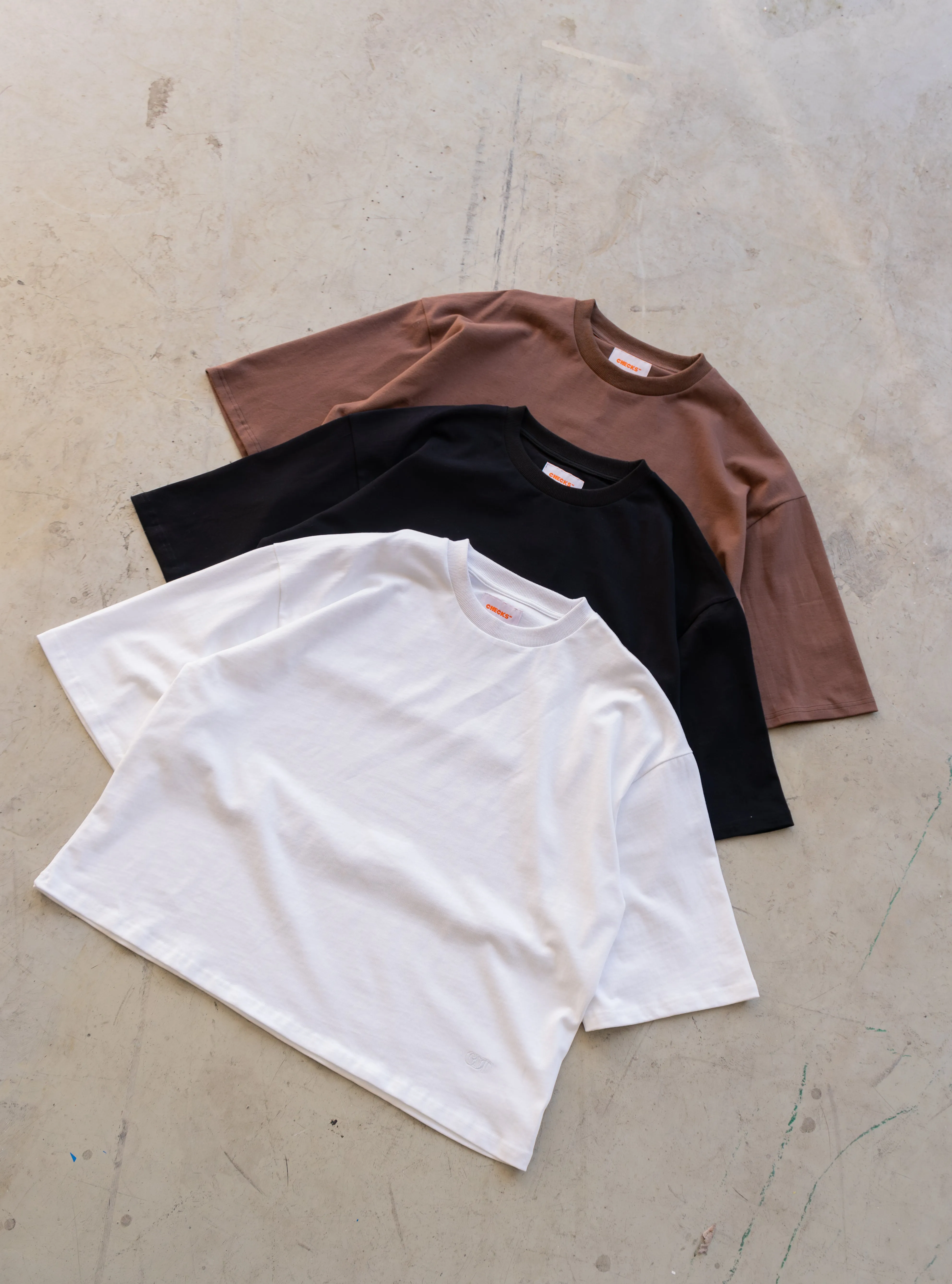 Wide Tee Black