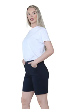 Women Button Shorts