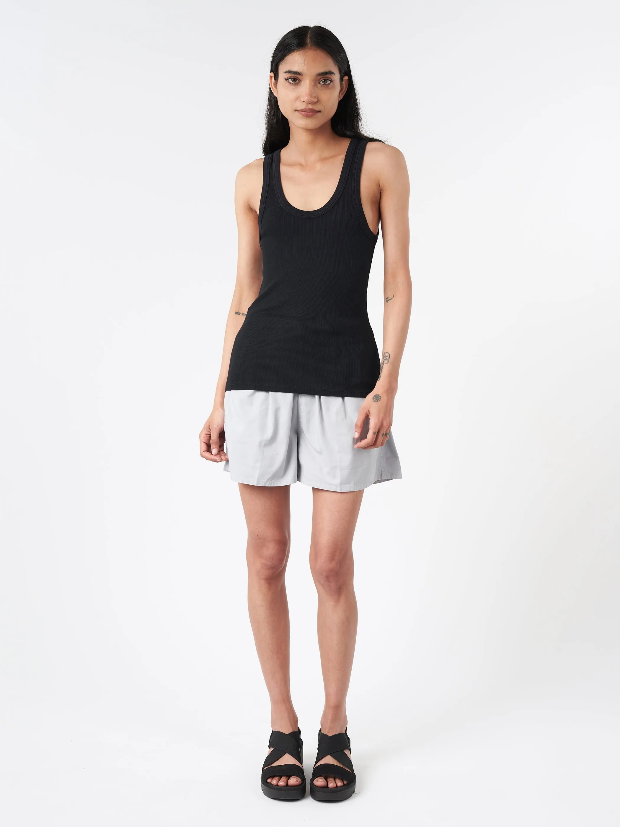 Women Organic Rib Tank Top