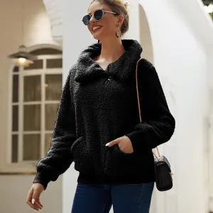 Women's cozy knit winter jumper – casual & warm (Injustice)