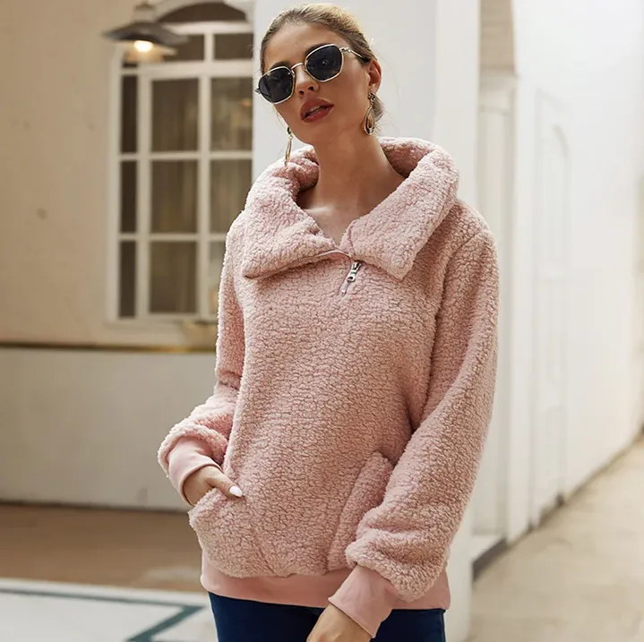 Women's cozy knit winter jumper – casual & warm (Injustice)
