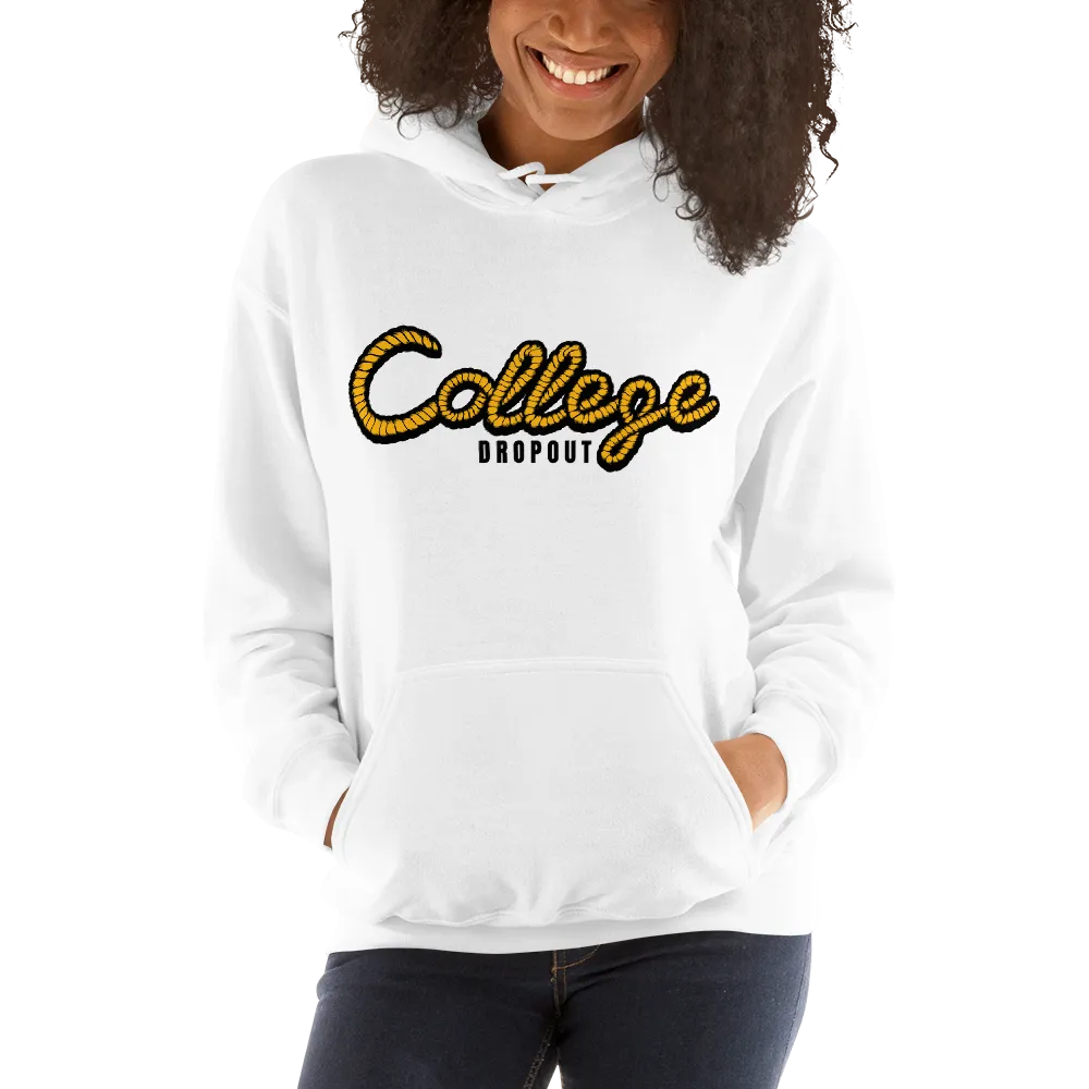Women's Dropout Rope Hoodie (Black logo)