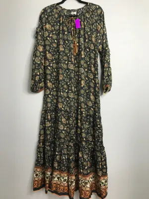 Womens Size Med Misses Green natural life Dress