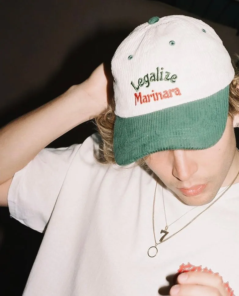 World Famous Gordos 'Legalize Marinara' Tee & Cap Bundle