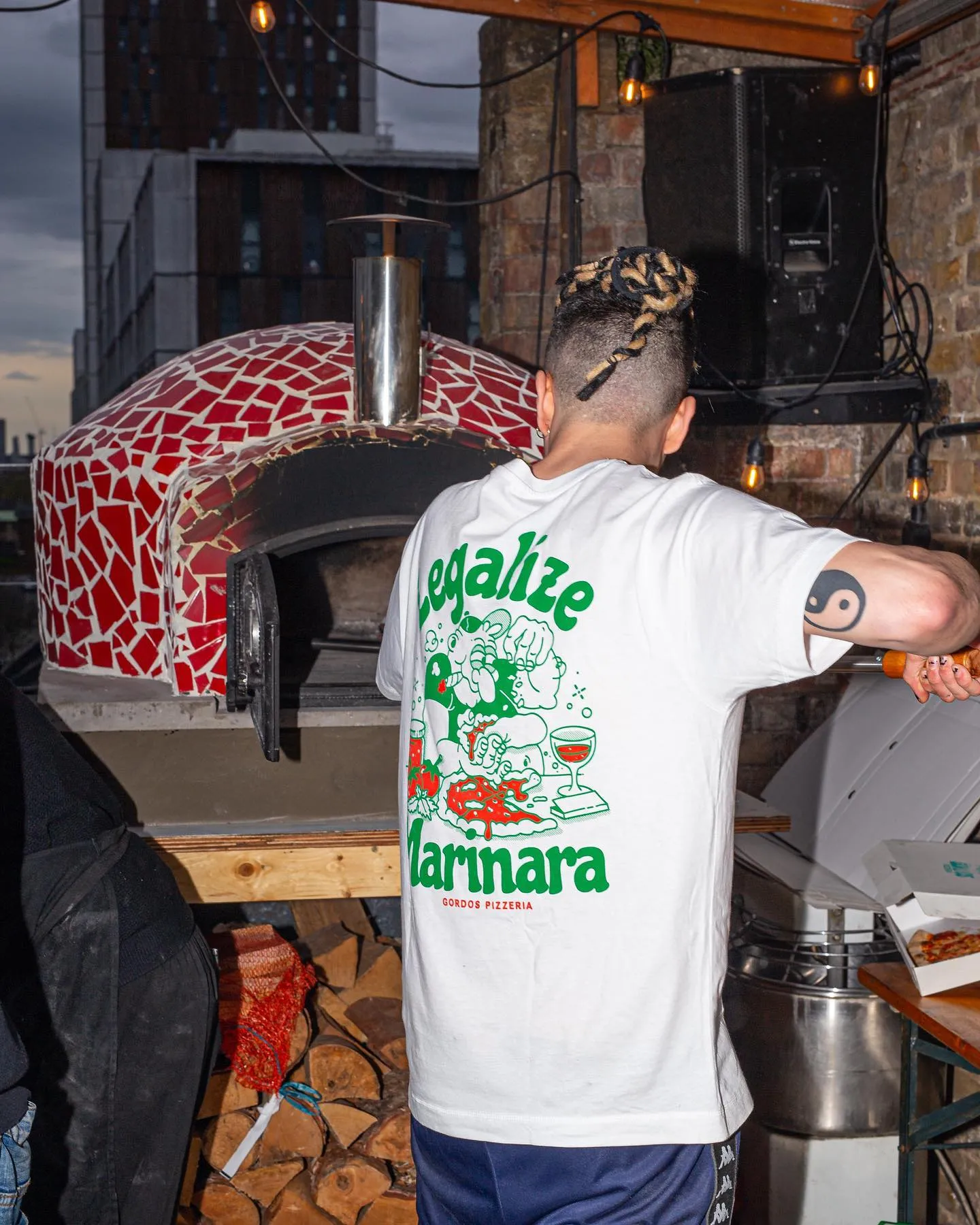World Famous Gordos 'Legalize Marinara' Tee & Cap Bundle