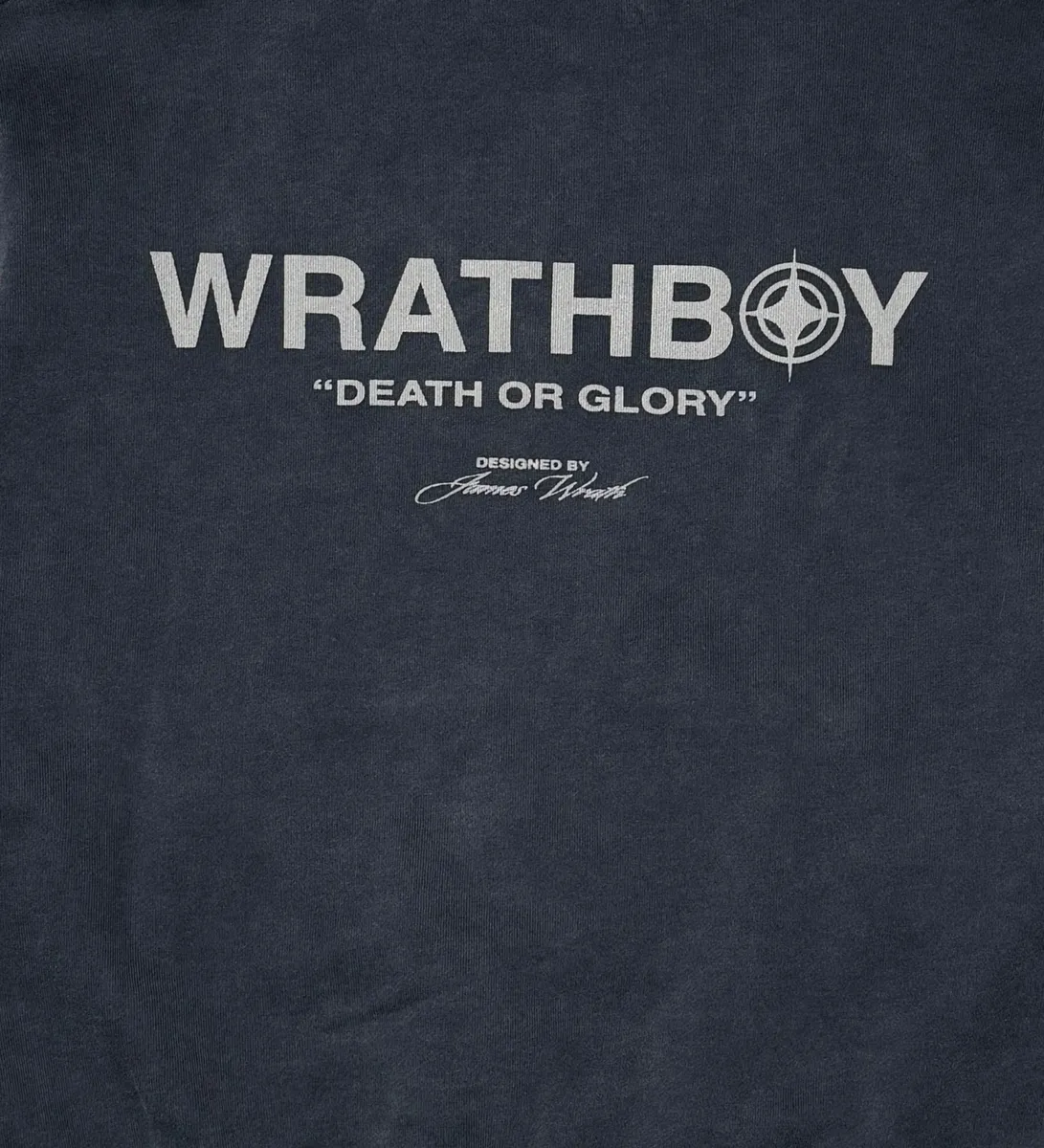 Wrathboy CROP WAIST DEATH/ GLORY (BLACK)