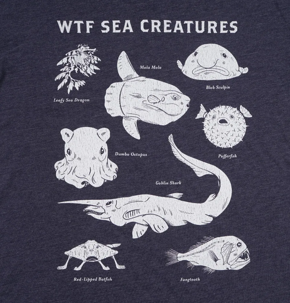WTF SEA CREATURES Unisex T-shirt