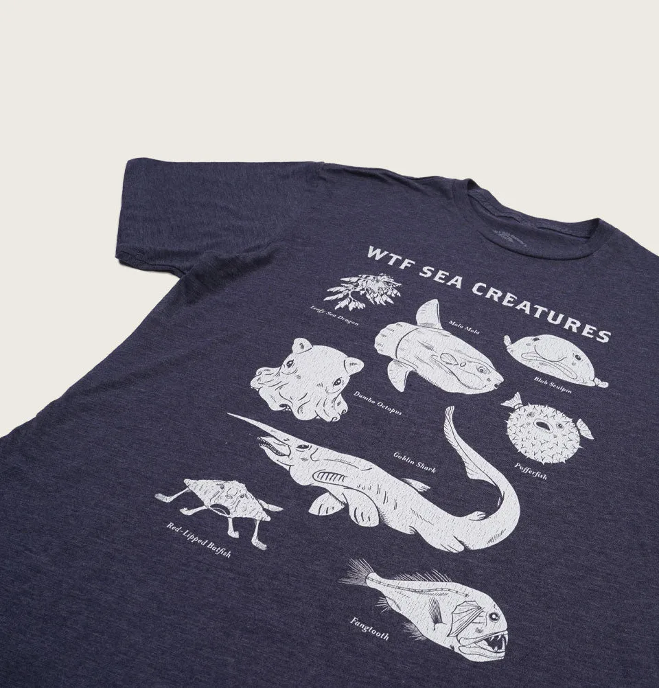 WTF SEA CREATURES Unisex T-shirt