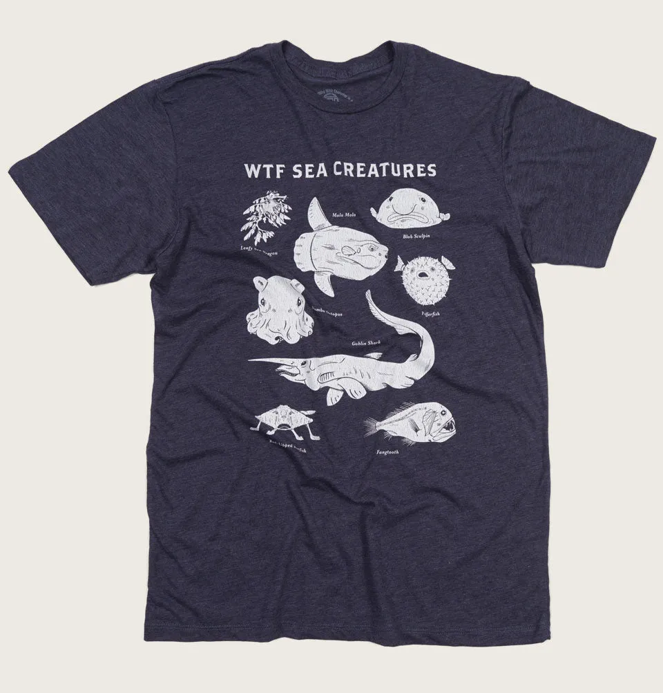 WTF SEA CREATURES Unisex T-shirt