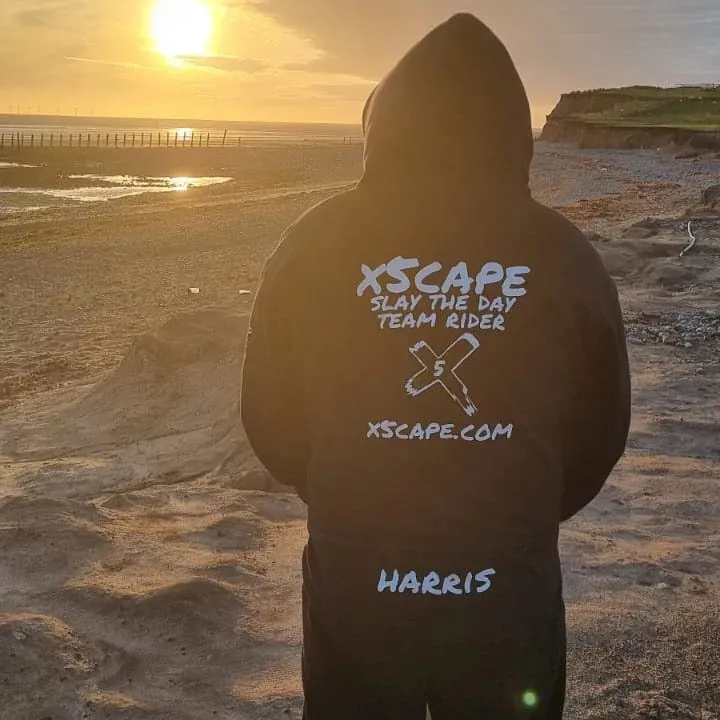 X5CAPE Custom Team Rider Hoodie - Navy