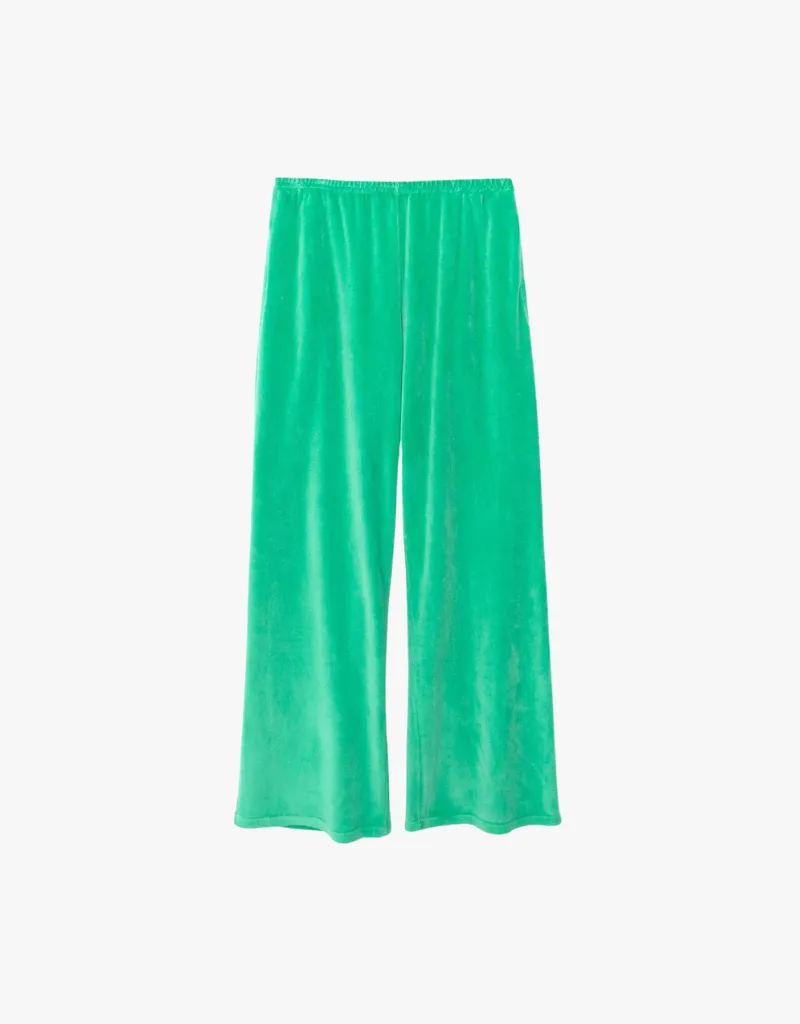 Xirena Mavis Velour Sweatpants in Rolling Green