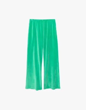 Xirena Mavis Velour Sweatpants in Rolling Green