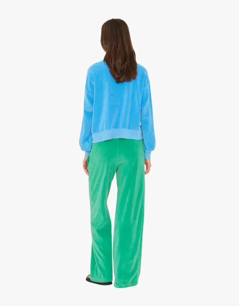 Xirena Mavis Velour Sweatpants in Rolling Green