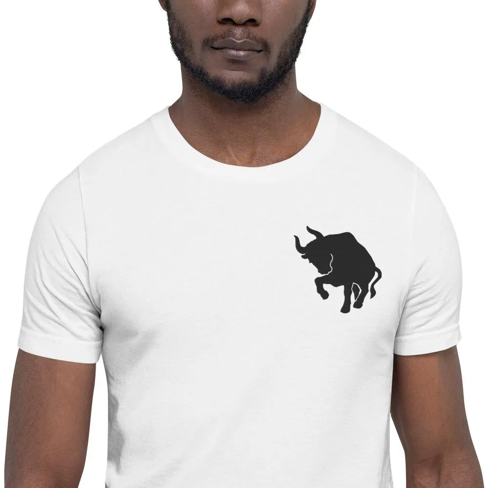ZODIAC WHITE SHIRT - Sign Symbol Embroidery